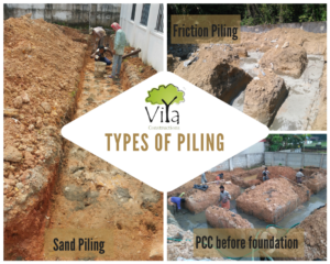 Stages of building construction - #1. Piling