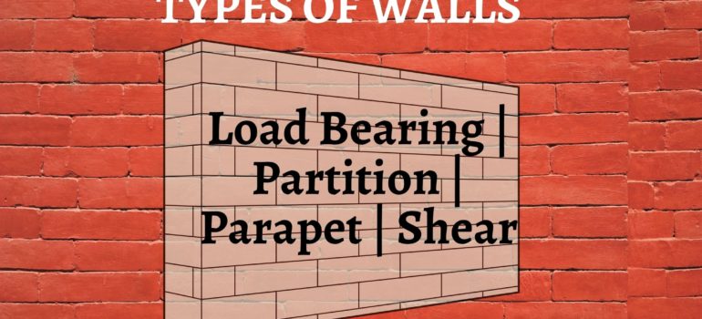 Types of walls in construction