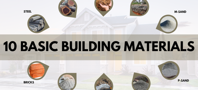 10 basic civil construction materials