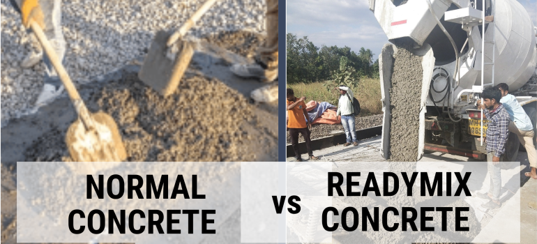 Normal concrete vs Ready Mix concrete A Comparative study