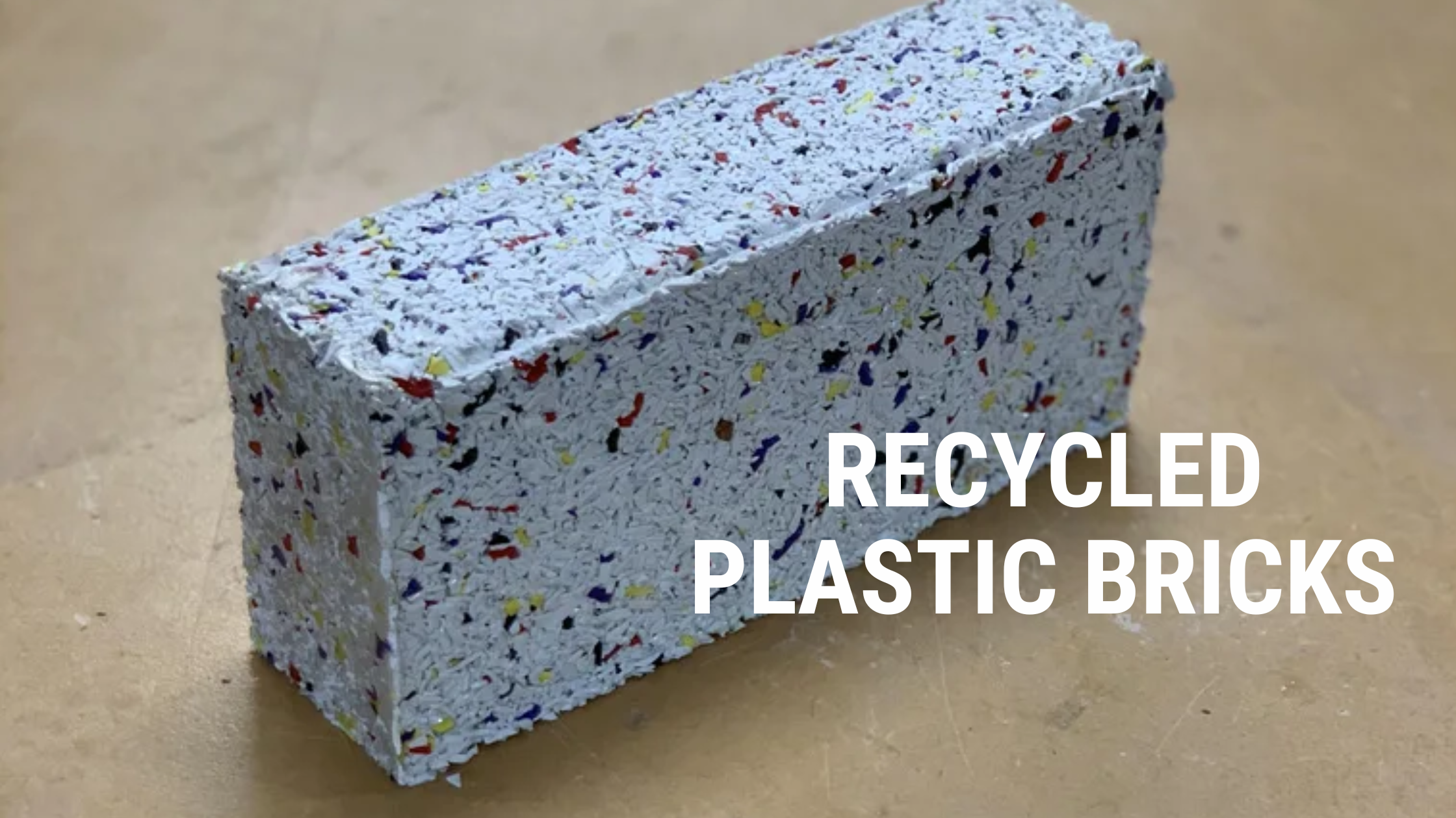 Recycled Plastic Bricks