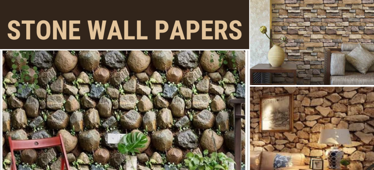 Stone wall papers_Viya Constructions