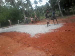 Puthenchira road work